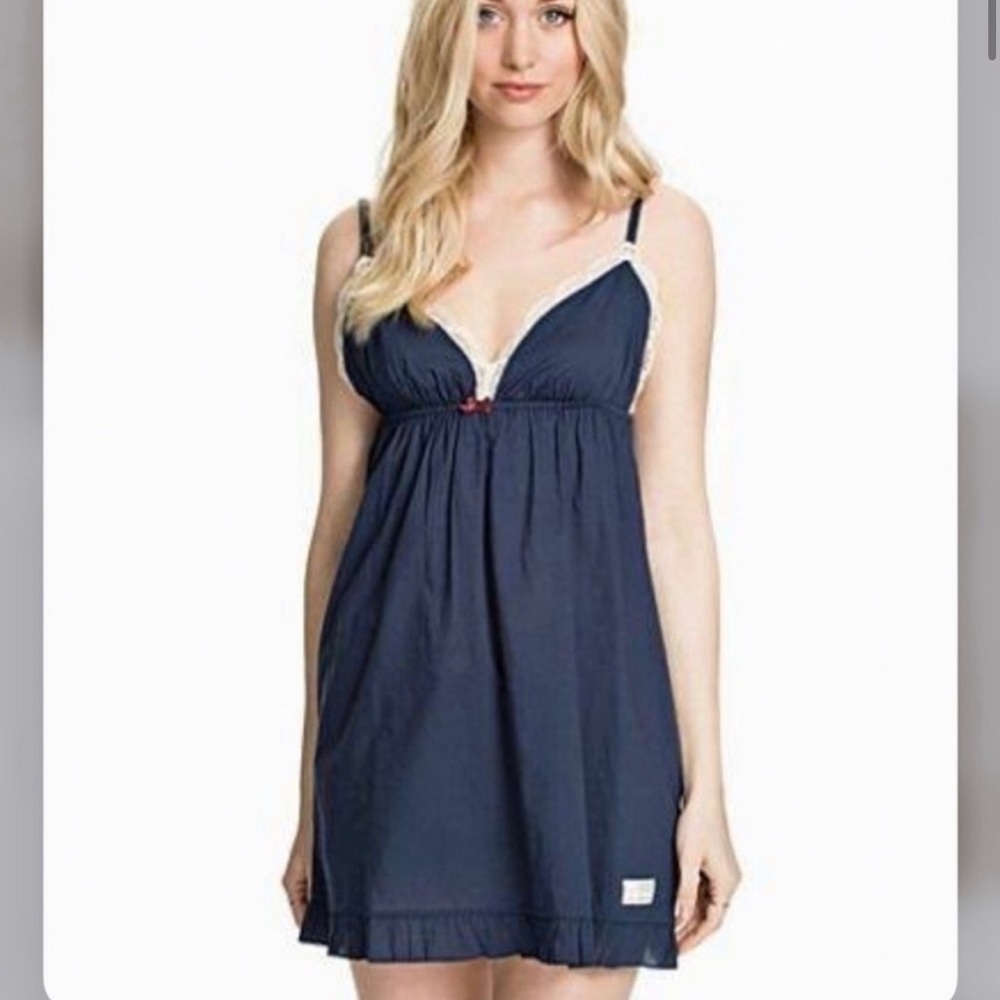 Odd Molly Dark Blue Garment with Logo Patch
